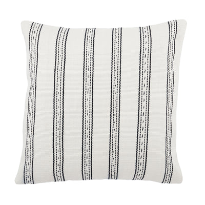 product image of Kadri Colter Indoor/Outdoor Ivory & Black Pillow 1 529