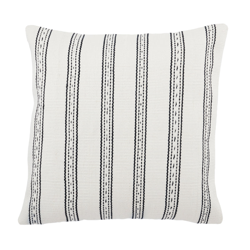 media image for Kadri Colter Indoor/Outdoor Ivory & Black Pillow 1 290