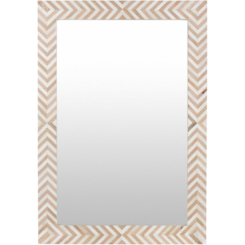 media image for Kathryn KAH-001 Rectangular Mirror in Natural by Surya 265