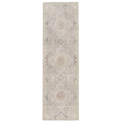 product image for Modify Hand-Knotted Medallion Gray & Blue Area Rug 32