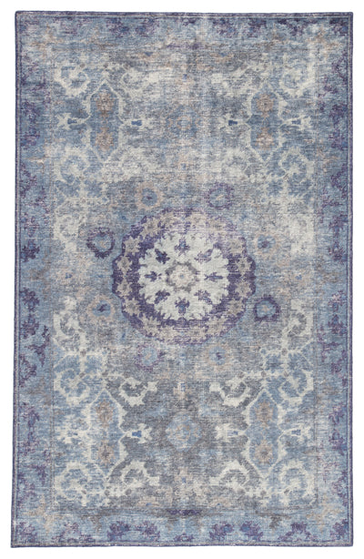 product image of Modify Medallion Rug in Moonlight Blue & Peacoat design by Jaipur Living 527