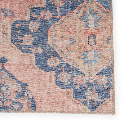 product image for Adalee Medallion Pink & Blue Rug by Jaipur Living 94
