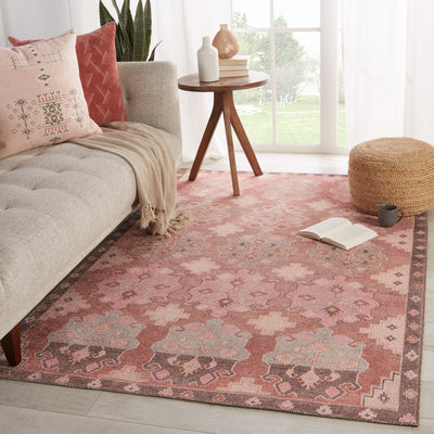 product image for Chilton Medallion Pink & Brown Rug by Jaipur Living 36