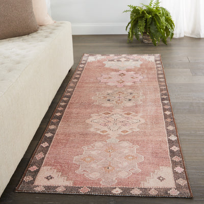 product image for Chilton Medallion Pink & Brown Rug by Jaipur Living 72