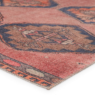 product image for Mirta Medallion Pink & Blue Rug by Jaipur Living 13