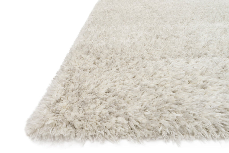 media image for Kayla Shag Rug in Light Grey by Loloi 22
