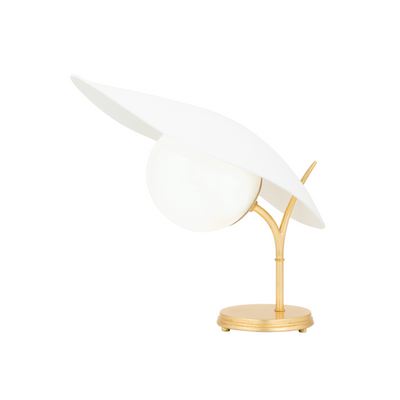 product image of frond table lamp by hudson valley lighting kbs1749201 gl twh 1 530