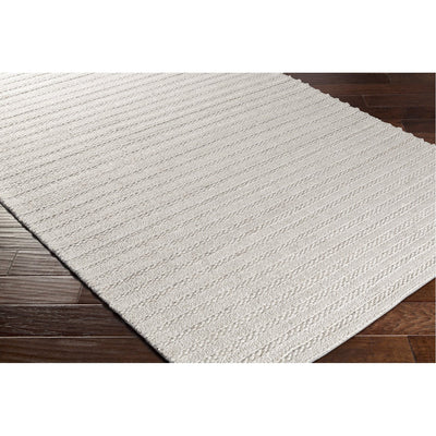 product image for Kindred KDD-3001 Hand Woven Rug in Light Gray by Surya 0