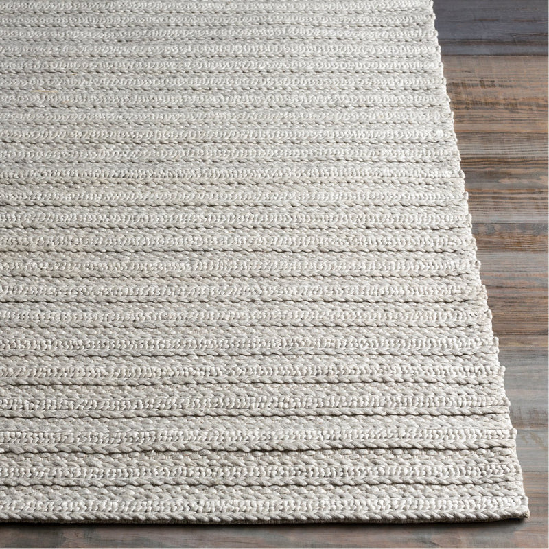 media image for Kindred KDD-3001 Hand Woven Rug in Light Gray by Surya 219