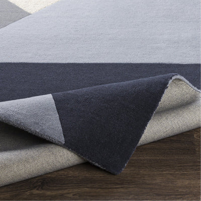 product image for Kennedy KDY-3025 Hand Tufted Rug in Charcoal & Khaki by Surya 9
