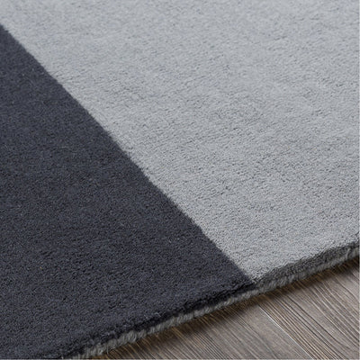 product image for Kennedy KDY-3025 Hand Tufted Rug in Charcoal & Khaki by Surya 56