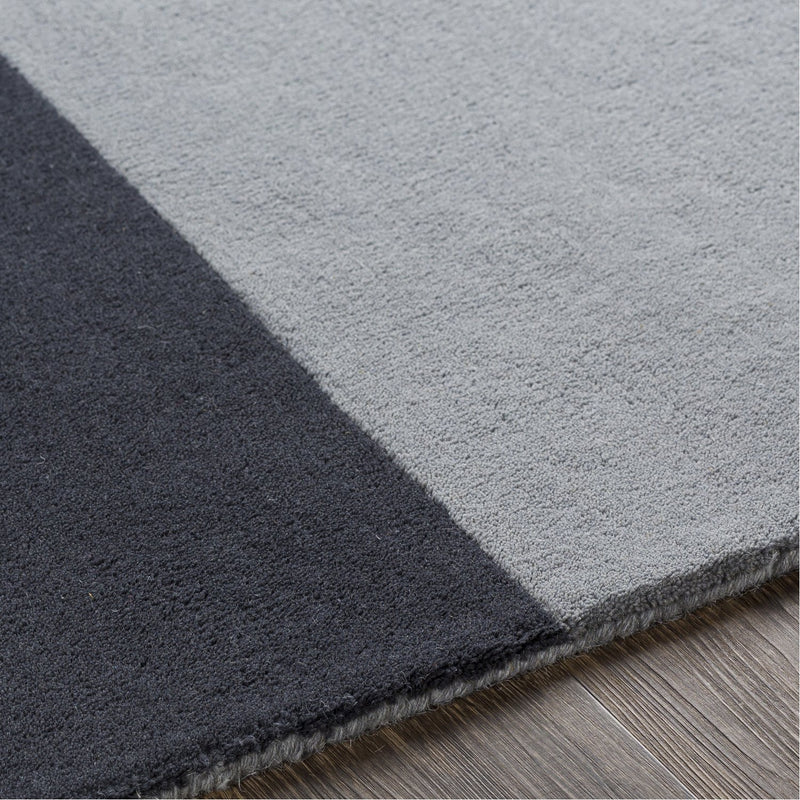 media image for Kennedy KDY-3025 Hand Tufted Rug in Charcoal & Khaki by Surya 248