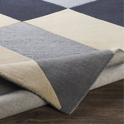 product image for Kennedy KDY-3026 Hand Tufted Rug in Charcoal & Khaki by Surya 40