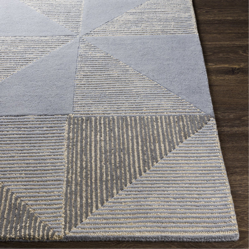 media image for Kennedy KDY-3031 Hand Tufted Rug in Navy & Charcoal by Surya 250