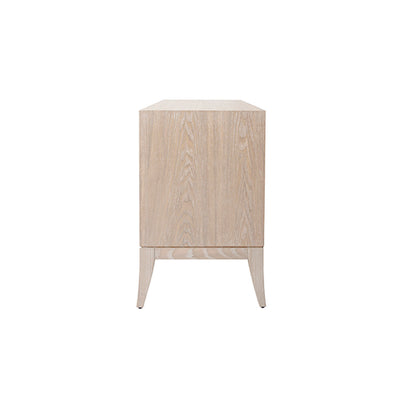 product image for sabre leg 2 drawer side table with brass swing handle by bd studio ii kenna co 3 38