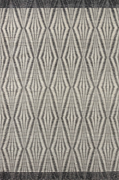 product image for Kenzie Hand Woven Ivory / Charcoal Rug 4