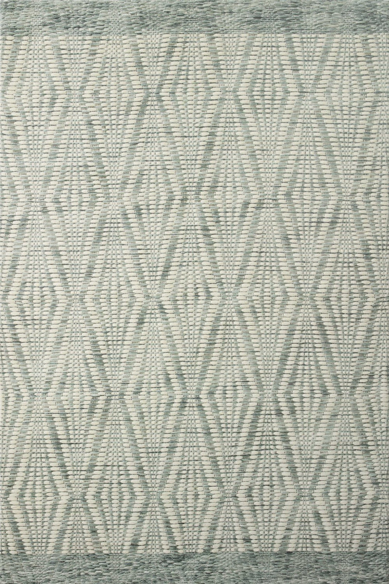 media image for kenzie hand woven ivory sage rug by loloi kenzknz 01ivsgb6f0 1 264