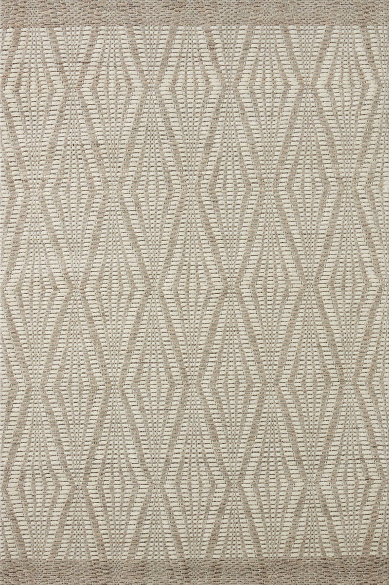 media image for Kenzie Hand Woven Ivory / Taupe Rug 230
