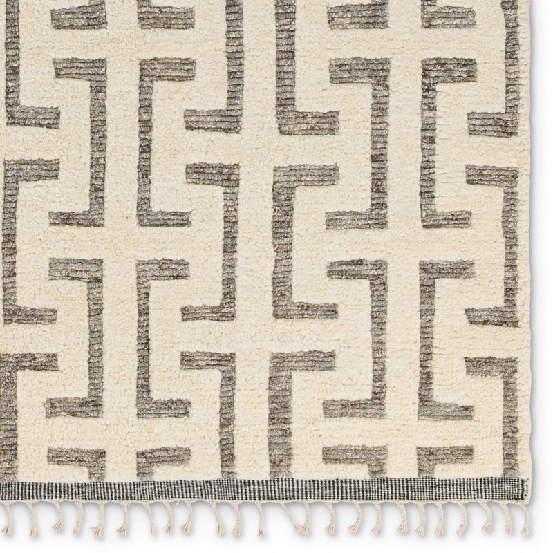 media image for semra hand knotted geometric cream gray area rug by jaipur living rug155917 1 230
