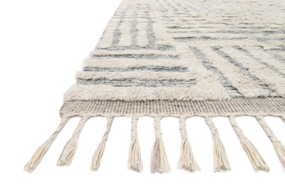 product image for Khalid Rug in Ivory / Sky by Loloi 81