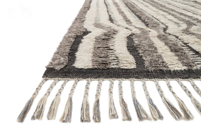 product image for Khalid Rug in Stone / Charcoal by Loloi 66