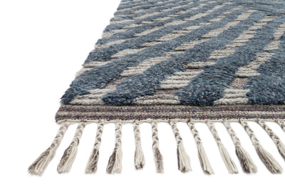 product image for Khalid Rug in Blue / Pewter by Loloi 79