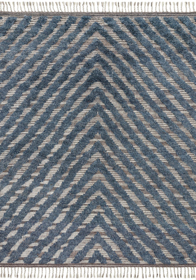 product image for Khalid Rug in Blue / Pewter by Loloi 7