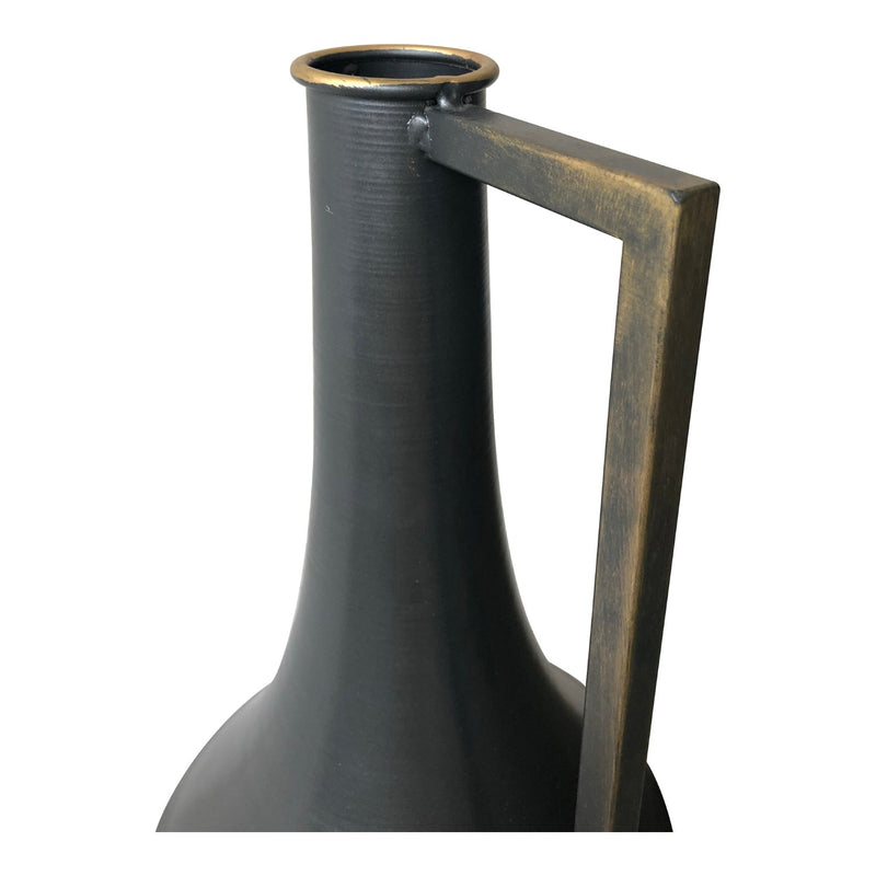 media image for Argus Metal Vase Black 3 294