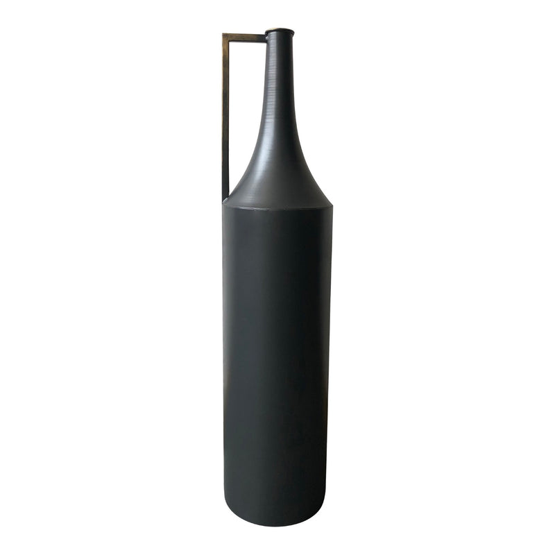 media image for Argus Metal Vase Black 1 250
