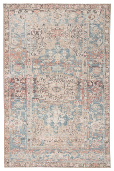 product image for Geonna Medallion Blue/ Beige Rug by Jaipur Living 58