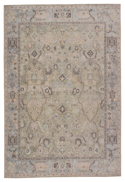 product image for Avin Oriental Rug in Green & Blue by Jaipur Living 58