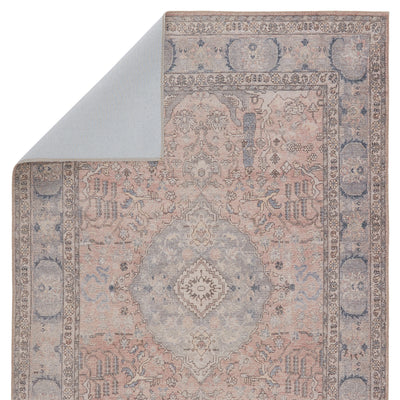 product image for Kadin Medallion Rug in Pink & Blue by Jaipur Living 61