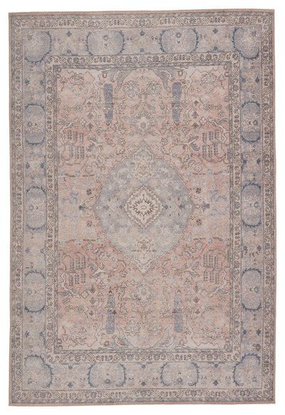 product image for Kadin Medallion Rug in Pink & Blue by Jaipur Living 38