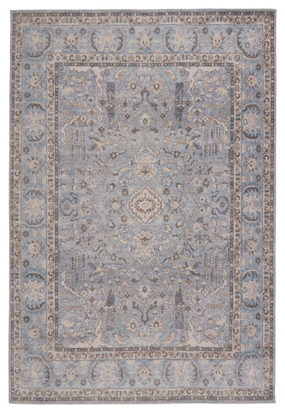 product image of Kadin Medallion Rug in Blue & Gray by Jaipur Living 598