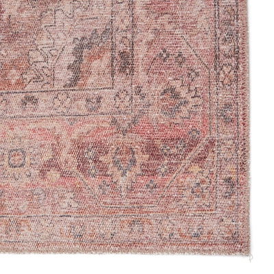 product image for Ozan Medallion Rug in Pink & Burgundy by Jaipur Living 75