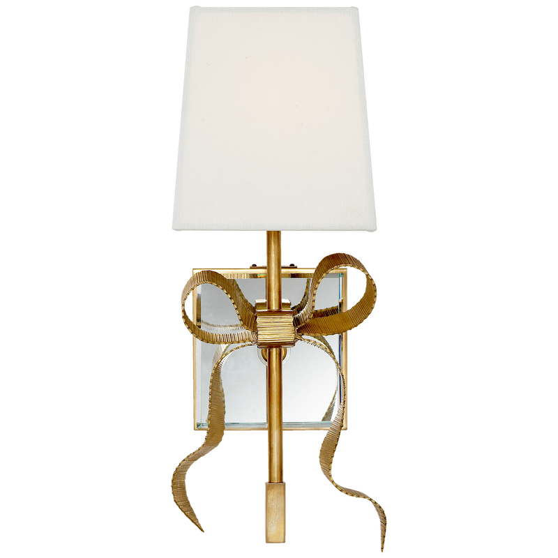 media image for Ellery Gros-Grain Bow Small Sconce by Kate Spade 260