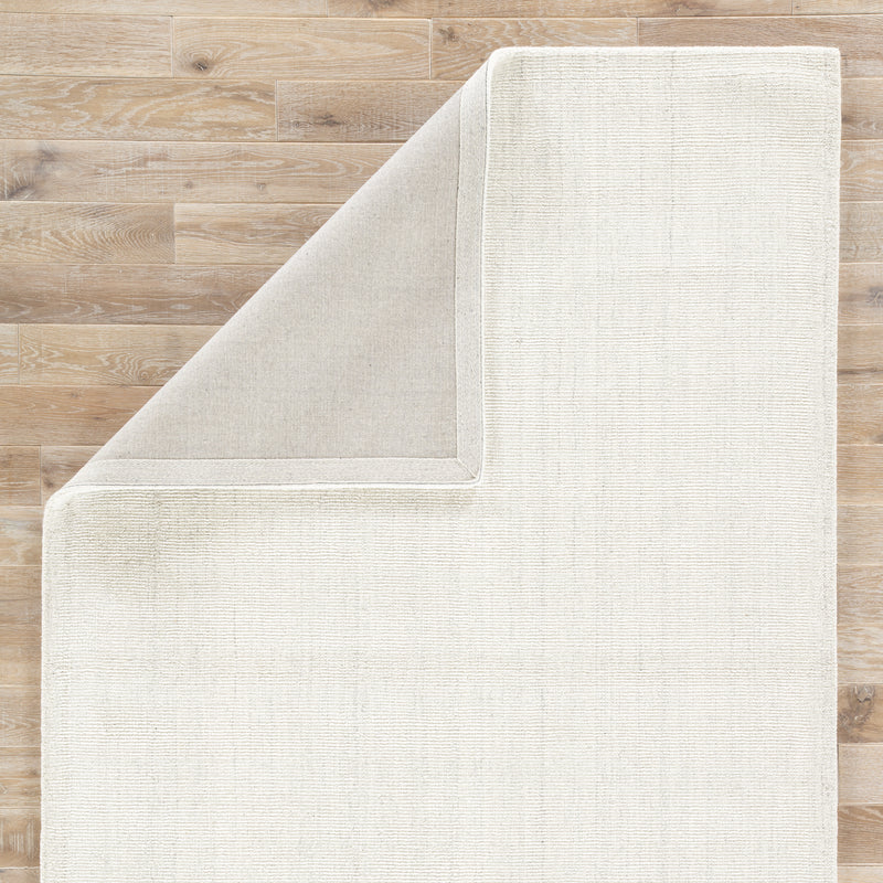 media image for Kelle Solid Rug in Whitecap Gray & Bright White design by Jaipur 258