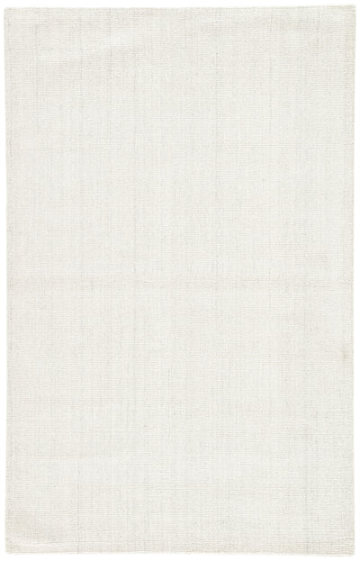product image of Kelle Solid Rug in Whitecap Gray & Bright White design by Jaipur 597