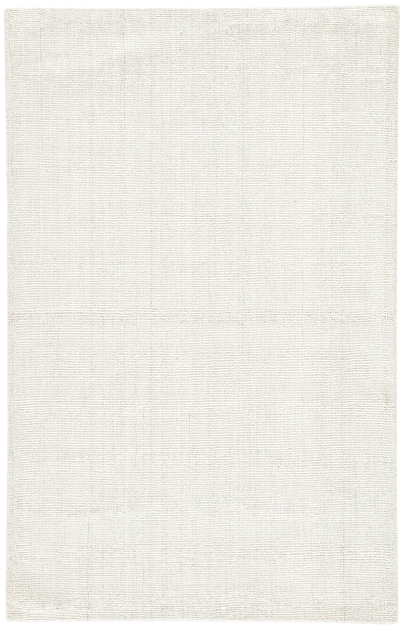 media image for Kelle Solid Rug in Whitecap Gray & Bright White design by Jaipur 267