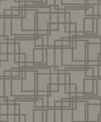 product image of sample bauhaus cityscape wallpaper in hammered steel from the mondrian collection by seabrook 1 540