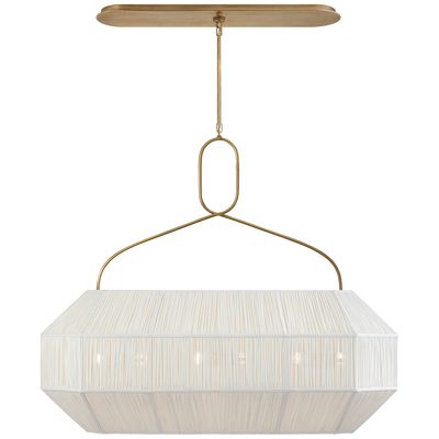 product image for Forza Medium Gathered Linear Lantern by Kelly Wearstler 36