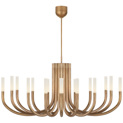 product image for Rousseau Large Oval Chandelier by Kelly Wearstler 53