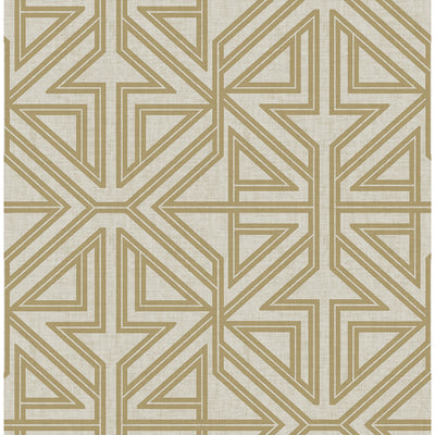 product image for Kachel Gold Geometric Wallpaper from the Scott Living II Collection by Brewster Home Fashions 13