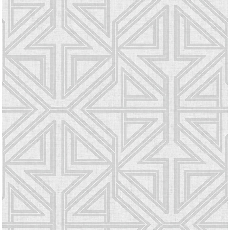 media image for Kachel Grey Geometric Wallpaper from the Scott Living II Collection by Brewster Home Fashions 245