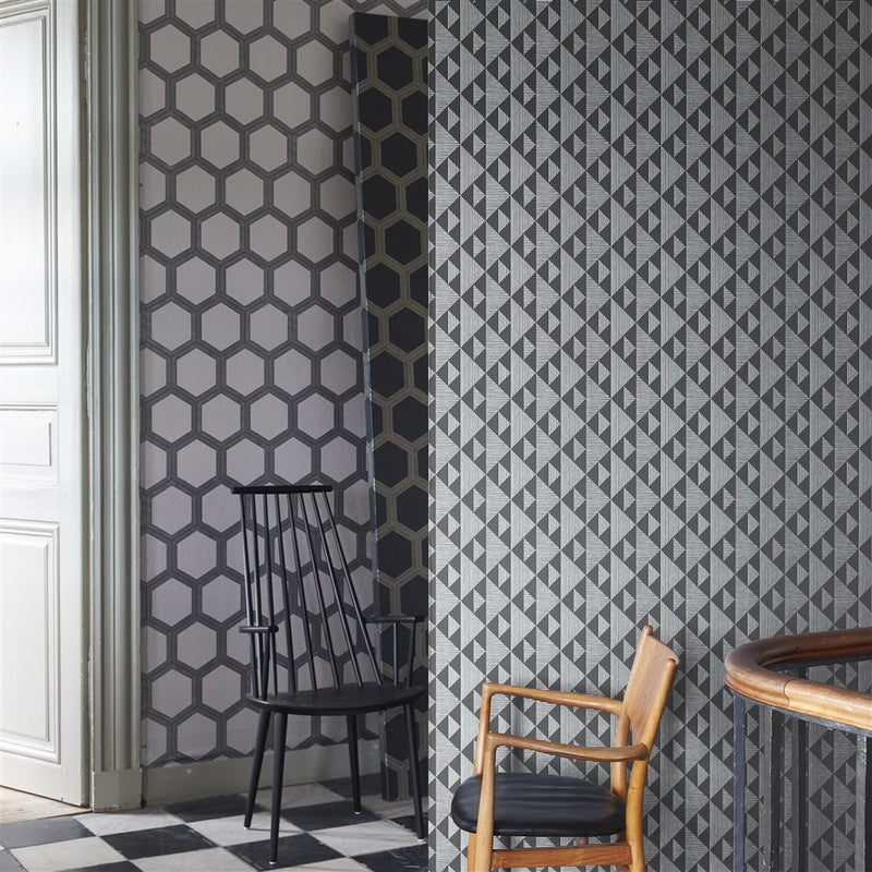 media image for kappazuri wallpaper in graphite from the zardozi collection by designers guild 2 270