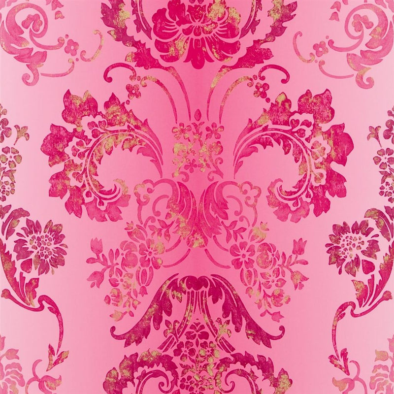 media image for sample kashgar wallpaper in fuchsia from the edit vol 1 collection by designers guild 1 289