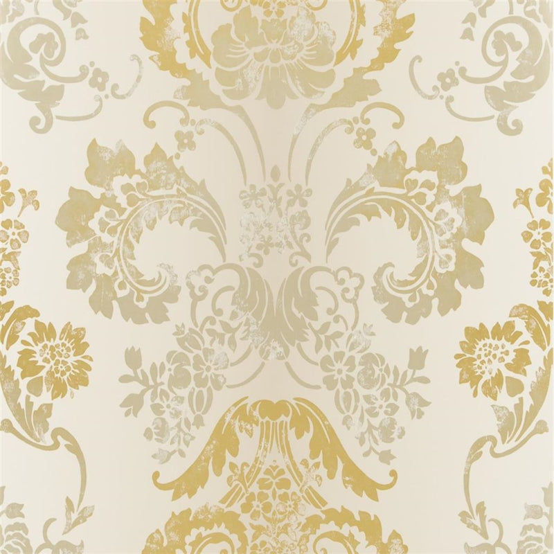 media image for Kashgar Wallpaper in Gold from the Edit Vol. 1 Collection by Designers Guild 218