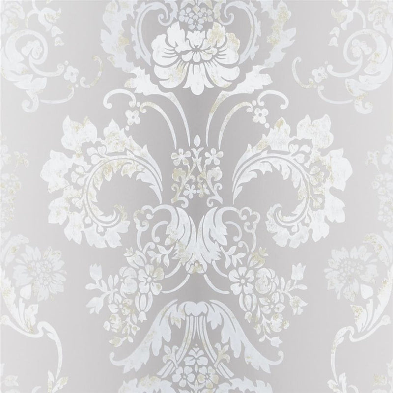 media image for Kashgar Wallpaper in Platinum from the Edit Vol. 1 Collection by Designers Guild 240