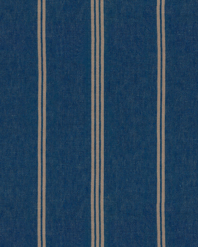 product image of Katalin Stripe Wallpaper in Seaport Blue from the Sundance Villa Collection by Mind the Gap 525