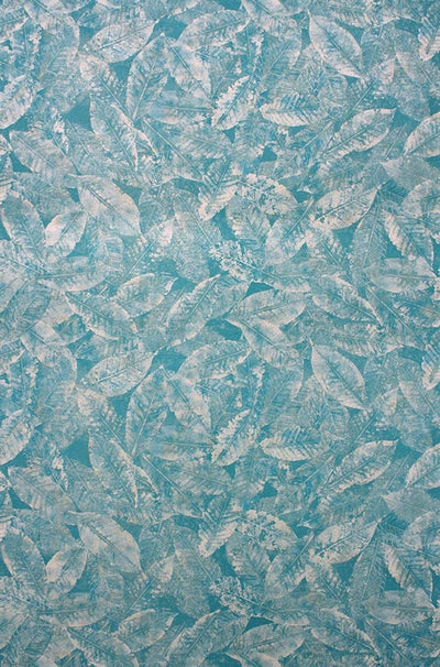 product image of Kayin Wallpaper in Peacock and Metallic Gilver from the Pasha Collection by Osborne & Little 568